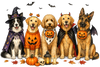 Halloween Pups Squad Short Sleeve or Long Sleeve T-Shirt