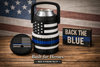Thin Blue Line Can Cooler with Handle – Built for Heroes