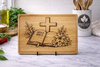 Holy Bible with Cross Cutting Board