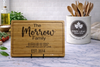 Custom Family Name Cutting Board