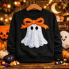 Sparkly Ghost Halloween Sweatshirt