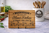 Mom's Kitchen Cutting Board