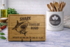 Shark Coochie Cutting Board